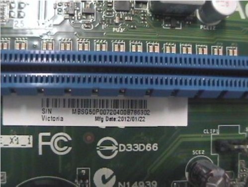 Acer Aspire M3970 socket 1155 IPISB-VR mainboard MB.SG50P.007 te Acer Aspire M3970 socket 1155 IPISB-VR mainboard MB.SG50P.007 te